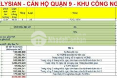Chỉ 100tr sở hữu ngay căn 1pn tầng 6 d6.06 view trực diện hồ bơi