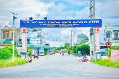 Bán nền sổ hồng 100m² thổ cư đường số 8 kdc đông phú, châu thành, hậu giang