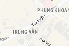 Biệt thự xây thô kđt trung văn vị trí đẹp 105m2 x mt 9m