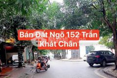 Bán đất ngõ phố trần khát chân, ph thanh bình, tp hd, 74.1m2, mt 4.15m, hướng nam, ngõ ô tô