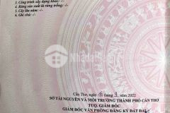 Bá.n nền đường số 8 khu dân cư long thịnh, phường phú thứ, quận cái răng, thành phố cần thơ