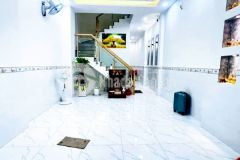 4.9 tỷ, bán nhà bình tân, lê văn quới, 3 tầng mới, 50m2, hẻm ô tô tránh