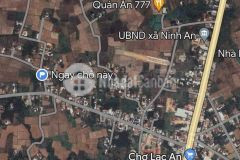 Bán nhanh lô đất 2 mặt tiền tại thôn sơn lộc xã ninh an