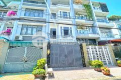 Nhà đẹp 3 lầu sân thượng đường số kdc nam long phú thuận, quận 7