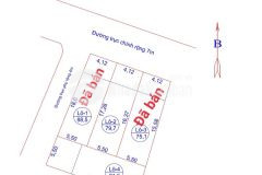 Bán 79,7m2 ngõ thông 7m minh trí sóc sơn giá nhỉnh 1 tỷ