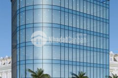 Ban gâp vp vip 8 tâng măt phô dich vong hâu.vi tri lô goc.dt 297m2.gia 210 ty