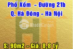 Bán nhà mặt phố phố xốm, phường phú lương, quận hà đông