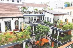 Cho thuê nhà góc 2 mặt tiền đường hồ biểu chánh, phường 11, quận phú nhuận. 22m x 15m