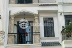 Nhà đẹp đường số 6, bình hưng hòa b, bình tân dt 64m2 2 lầu 4pn 4wc, sân thượng giá 4ty450