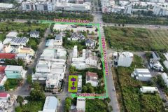 Chủ gửi bá.n cặp nền góc 184,6m² đường số 4 11 kdc long thịnh, cái răng, tp cần thơ