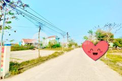 Nhượng lại lô đất 144m2 sát ql1a,view sân vận động,gần chợ,giá 6xx