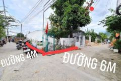 Bán lô góc đường 6m hẻm tô ký, phước đồng, nha trang giá tốt 1,09 tỷ
