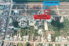 Bán cặp thổ cư đối lưng mặt tiền đường lớn 22m, vị trí siêu hiếm b20, b 21 phú lộc đơn giá 5trm2