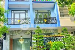 Biệt thự hầm 3 lầu sân thượng kdc ven sông, p.tân phong, quận 7