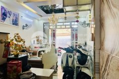 Hẻm ô tô 6m, 40m ra mặt tiền chợ, hoàng minh đạo, f5, q8, 4 tầng, 68.5m2, 8.5 tỷ.