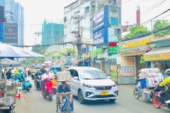 Mặt tiền ngô tất tố, p22 q.bình thạnh,xây dựng 5 tầng diện tích 138m2 lộ giới 25m cách q1 chỉ 3 phút