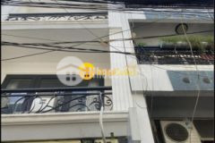 Hẻm xe hơi 1 lê văn sỹ quận 3 nở hậu n5 x dài 12 xd 5 tầng