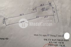 Bán đất tặng nhà cấp 4 tại 630m2 thái lai chính chủ