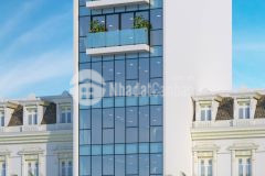 Bán tòa nhà vp 8 tầng mặt vườn hoa tôn thất thuyết dt 147m2 mt 8.2m. giá 90 tỷ