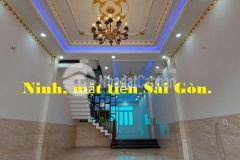 Nhà mt kd đường số 6, bình hưng hòa b, bình tân, 120m2, 4 tầng, cực đẹp.