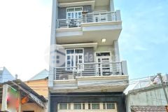 Cho thuê nhà 2 lầu mặt tiền đường 10m chợ phú thuận, p.phú thuận, quận 7