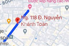 Cho thuê nhà làm văn phòng, phòng khám phố nguyễn khánh toàn, 240m2 giá 55 triệu