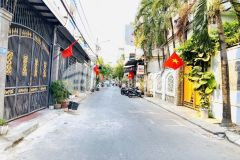 Bán đất tặng nhà c4 2 mặt trước sau đường 5m5 nguyễn thiện kế và lê hữu trác sơn trà.