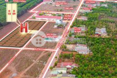 Cặp thổ cư 264m2 gần trường học cấp 1 cấp 2 khu vực phú lộc huyện krong năng