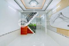 Nhà mới đẹp 2 mặt tiền 2 tầng ngay lê văn quới ngã tư bốn xã hẻm xe hơi thông tứ tung 56m2