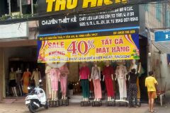 Cho thuê nhà trệt lầu đường nguyễn trãi phố thời trang