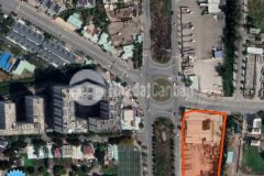 Bán khuôn đất lớn 2 mặt tiền vòng xoay liên phường, 5872m2, 5xx tỷ.