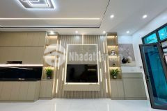 Nhà mặt ngõ gần mp mặt tiền rộng 7,5m thạch bàn 16 tỷ, dt 150m² x 1 tầng