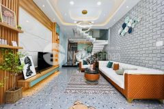 Hai mặt hxh, gần emart 2 phan huy ích p14 gò vấp 48m2, 4 tầng, 7.7 tỷ