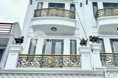 Nhà hẻm liên khu 5 6,bình hưng hòa b,bình tân dt 60m2 3 lầu 4pn 5wc giá 5ty300