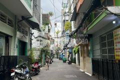 Bán nhà lê văn sỹ,phú nhuận,giáp q3,hxh, 5pn, 4 tầng, 45m2, nhỉnh 6 tỷ