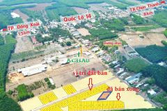 Duy nhất 10 nền sổ sẵn ngay trung tâm hành chính tp đồng xoài giá 580tr bank hỗ trợ 50