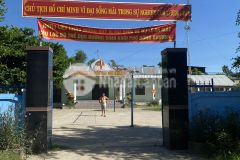 Bán lô đất mặt tiền ngang 6m ở kp đông khương,cách ql1a chỉ 100m.giá 700trlô.