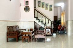 Cho thuê nhà trệt lầu đường a5 kdc phú an cái răng cần thơ 2pn giá 5.5 triệu