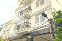 Căn hộ dịch vụ cao cấp hầm 5 lầu hẻm xe hơi lê thị chợ, quận 7.