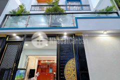 Bán nhà mới đẹp 5 tầng btct hẻm xe hơi thông ngay ematr đường phan huy ích chỉ nhỉnh 6ty