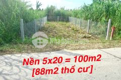 470tr nền đẹp 100m2, lộ ô tô, xẻo cui, tân thới, phong điền.