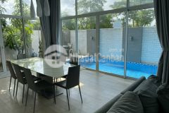 Cho thuê biệt thự đơn lập có hồ bơi kdc phú xuân, nhà bè, tp.hcm, 40tr, lh. 0907.727308