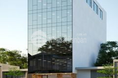 Bán gấp tòa văn phòng 9 tầng xây mới mặt bờ sông sét, đường giải phóng.dt 380m2. giá 135 tỷ