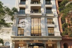 Cho thuê tòa văn phòng vip 10 tầng phố ô đồng lầm mặt hồ ba mẫu.dt 390m2. mt14m. giá 500trth