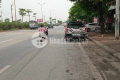 Mặt phố, vỉa hè đá bóng, kinh doanh phố nguyễn đức thuận, long biên. 0911554873.