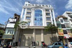 Bán gấp tòa nhà văn phong vip 9 tầng mặt phố tôn đưc thăng. dt 550m2. mt rông 22m.giá 430 tỷ