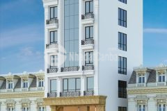 Bán tòa nhà vp 8 tầng mặt vườn hoa tôn thất thuyết dt 146m2 mt 7.8m. giá 74 tỷ