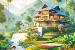 Đất nhà giàu giá nhà quê 3220m2 mặt hồ chỉ vài triệu m lương sơn hoà bình