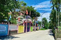 Đất vườn biệt thự ngay cầu hà tân bờ tây sông thu bồn đối diện làng gốm thanh hà hội an.