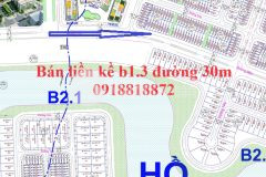 Cần bán lô đất liền kề đường 30 khu b1.3 thanh hà cienco 5